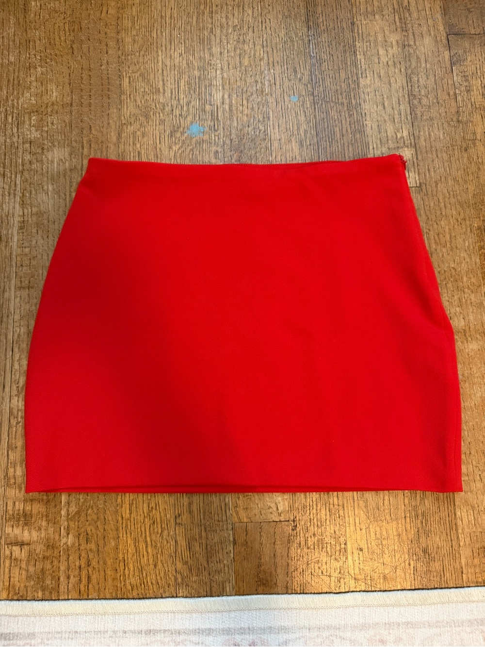 Zara Bold Red Mini Skirt